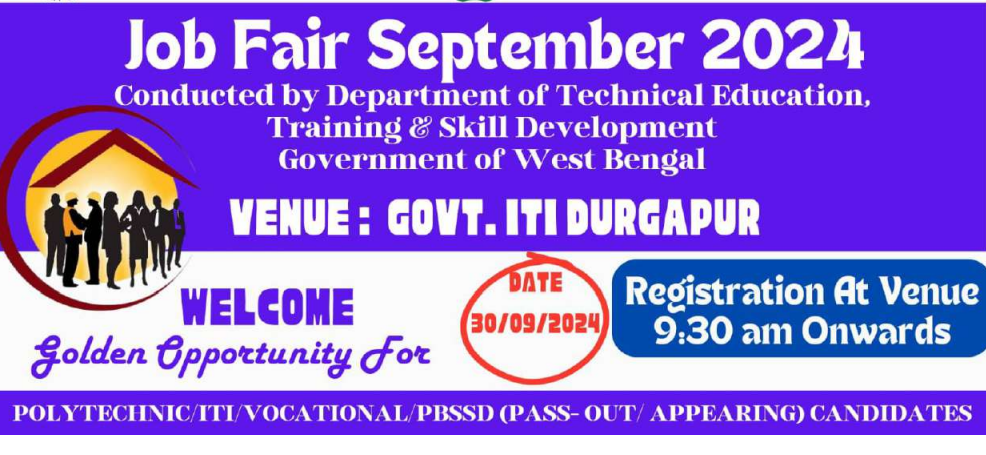 West Bengal Job fair 2024 Registration
