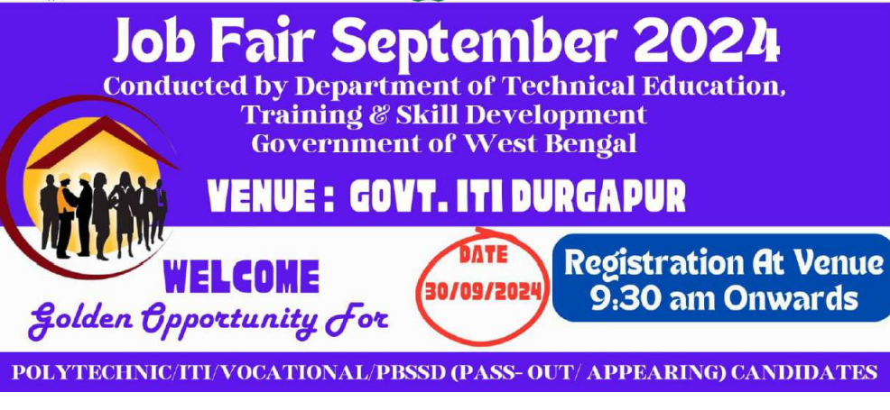 West Bengal Job fair 2024 Registration 