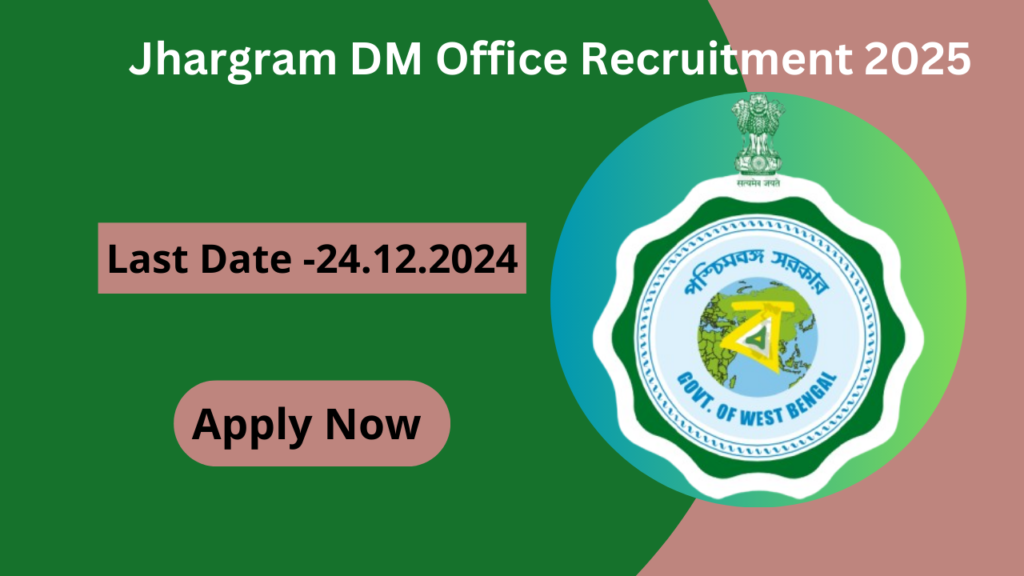 Jhargram DM Office Recruitment 2025