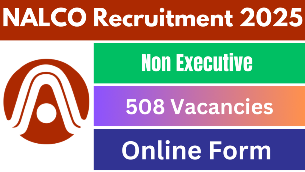 NALCO Non Executive Recruitment 2025 